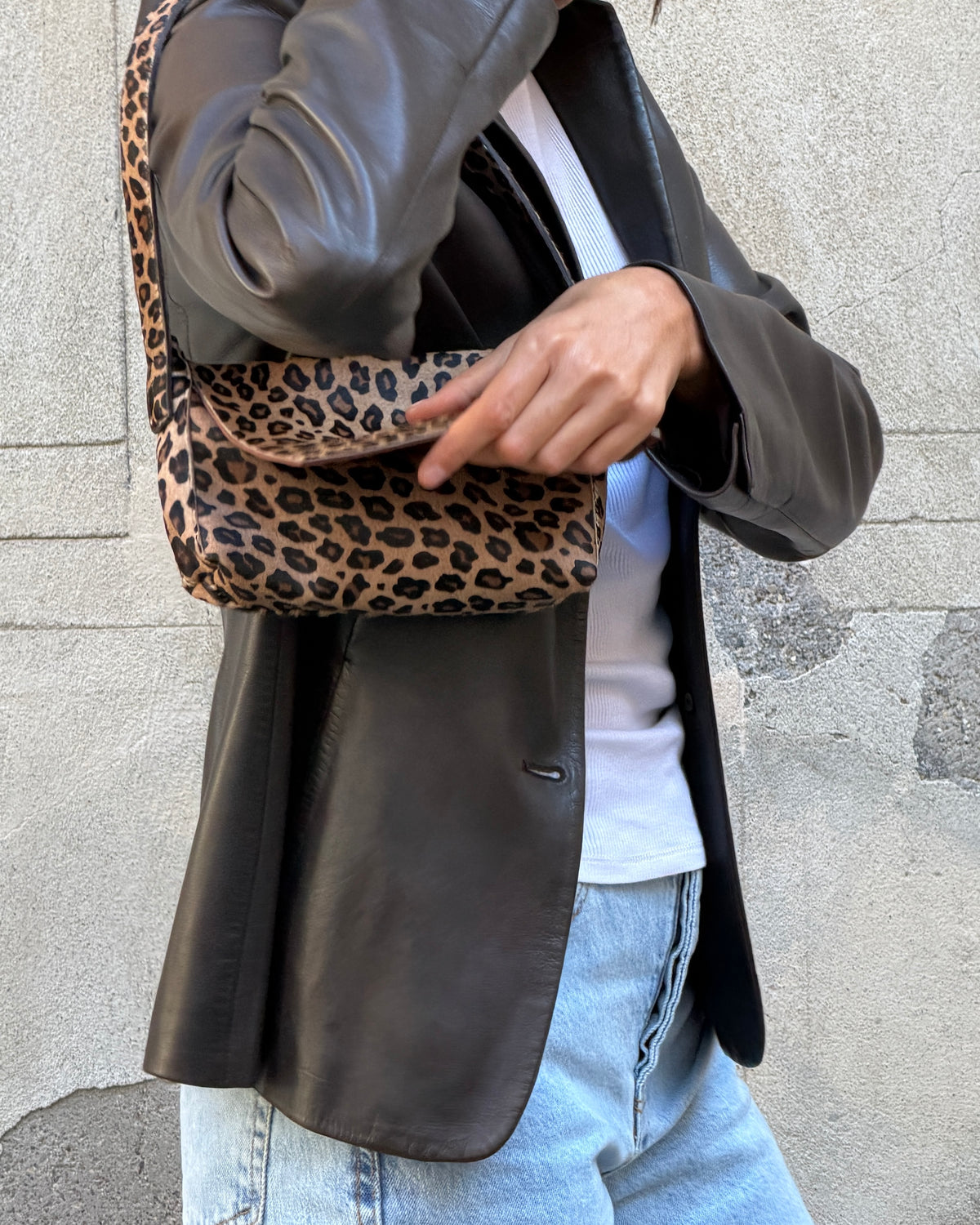 Amira mini TAM cavallino leopard