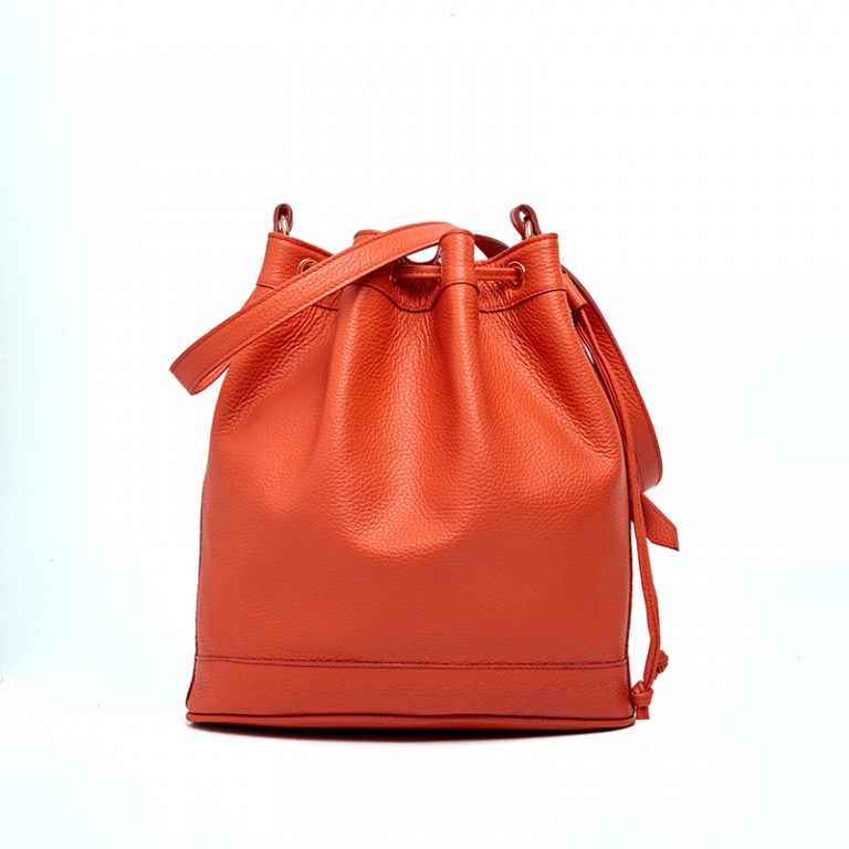 Amira Bags | Amira Bucket Bag Orange