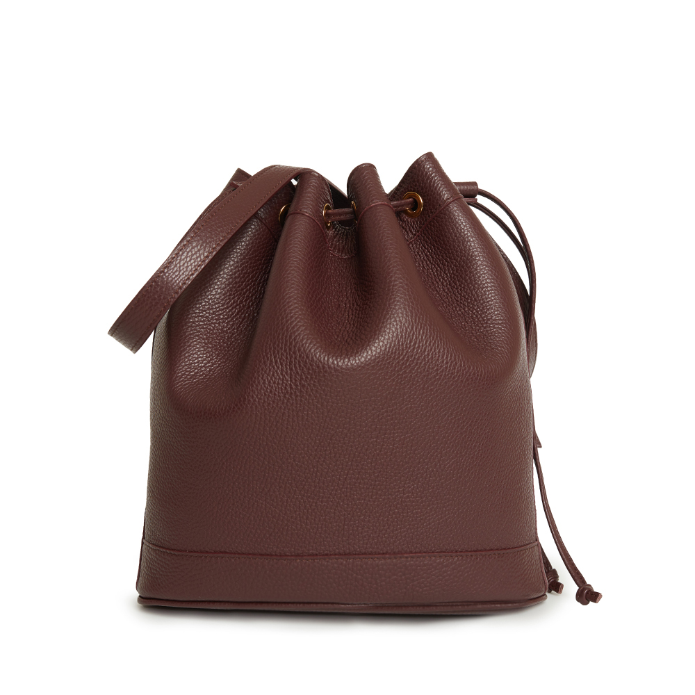 Amira Bags | Amira Bucket Bag Burgundy